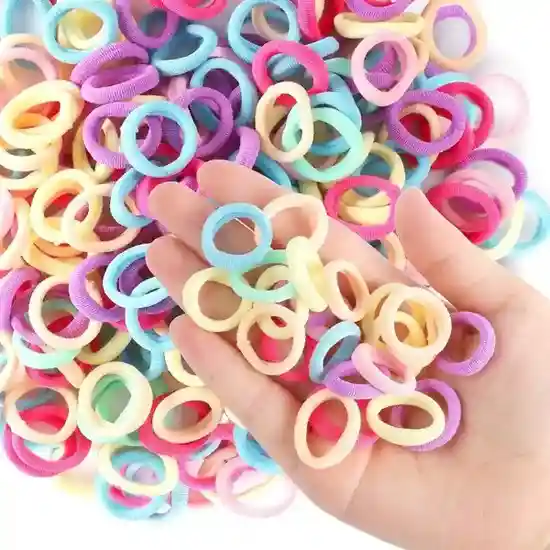 Kaima Fancy Colorful Elastic Rubber Bands for Kids (26 PCS) Rubber
